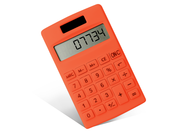 Calculator graphic